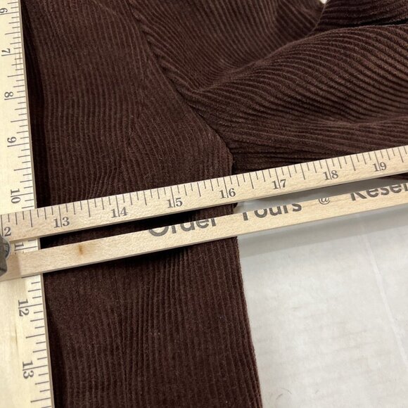 BlankNYC Womens XS Corduroy Blazer Jacket Brown 1 Button Academia Office Preppy - Picture 6 of 10